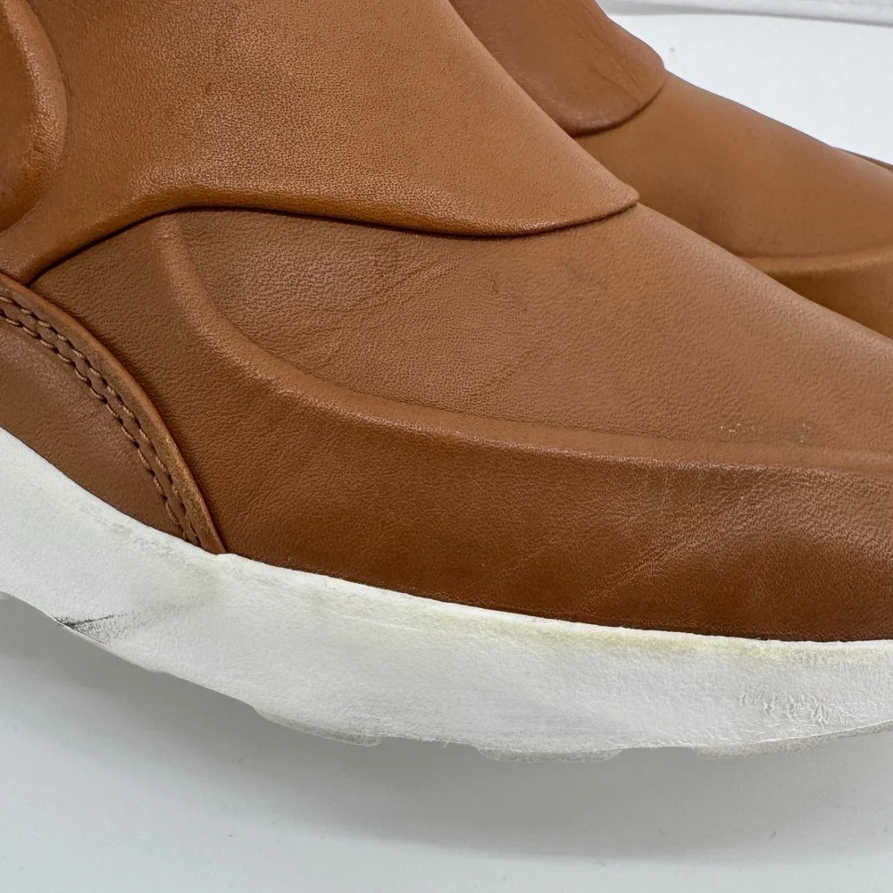 Nike Air Max‎ Thea Mid Chelsea Boots Womens 8 Brown Leather 859550-200